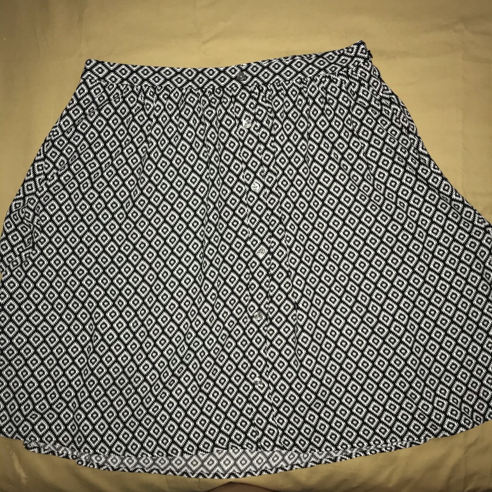 Loft flared skirt